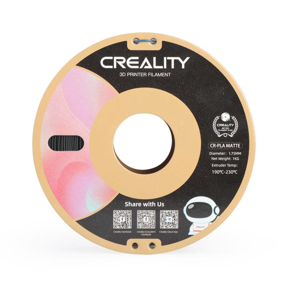 Creality Filamento CR-PLA Mate 1,75mm 1kg Negro-7