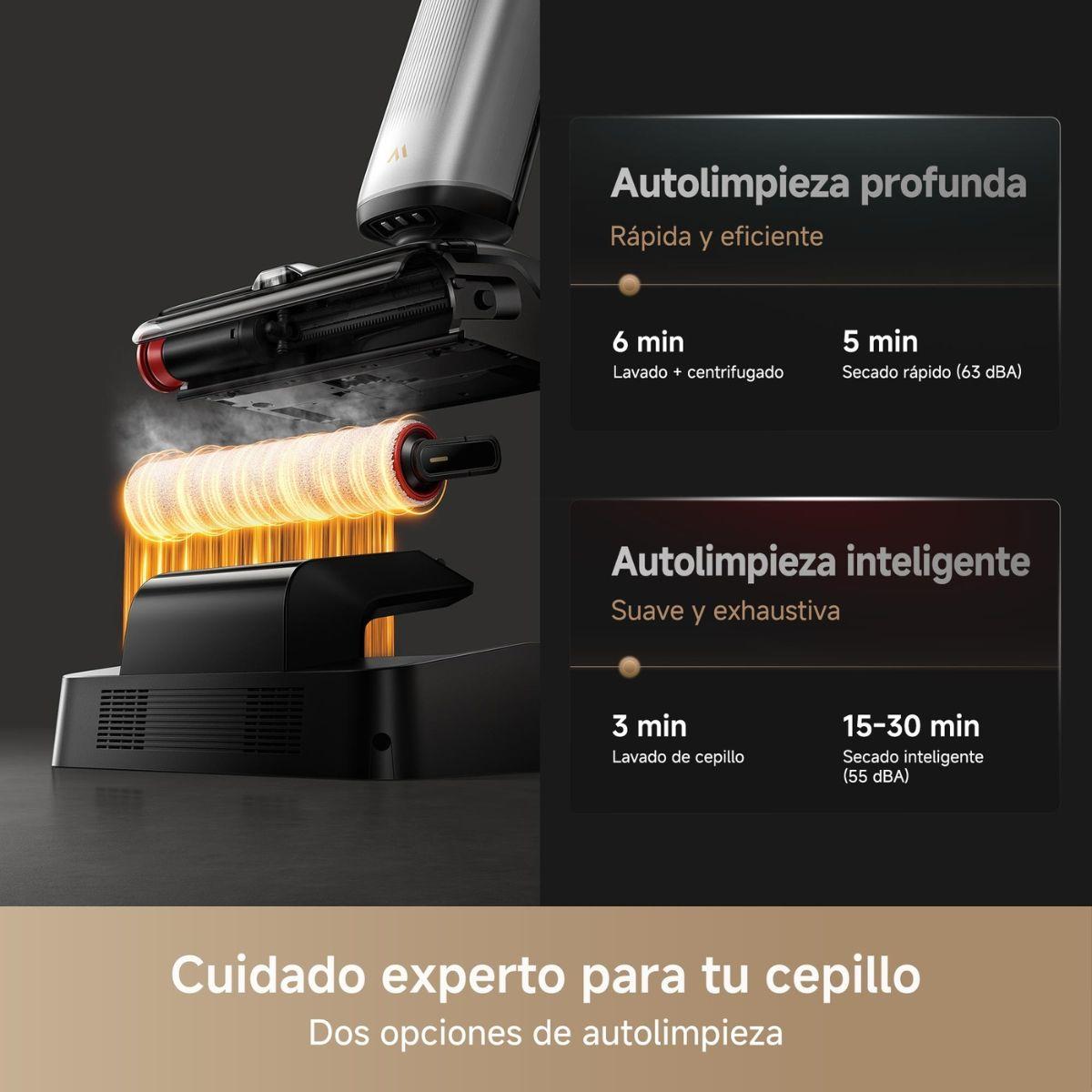 Aspiradora Wet&Dry MOVA X4 Plus Negra-4