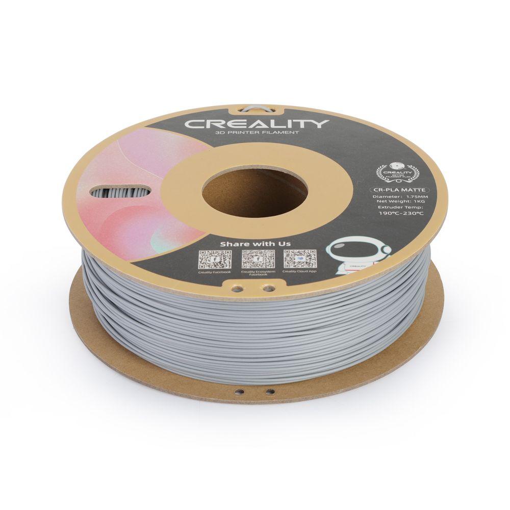 Creality Filamento CR-PLA Mate 1,75mm 1kg Gris-2