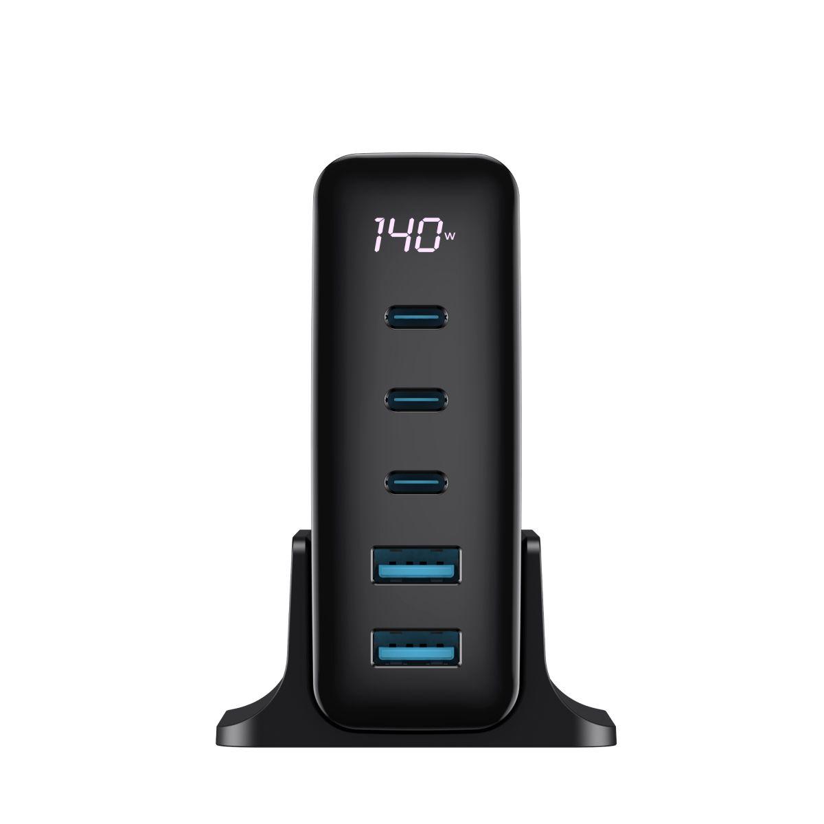 Cargador Havit Travel Charger 140W-2