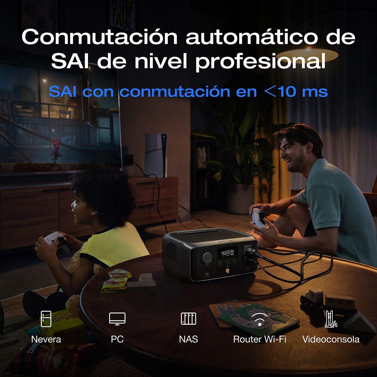 Generador EcoFlow River 3  300W 245Wh-7