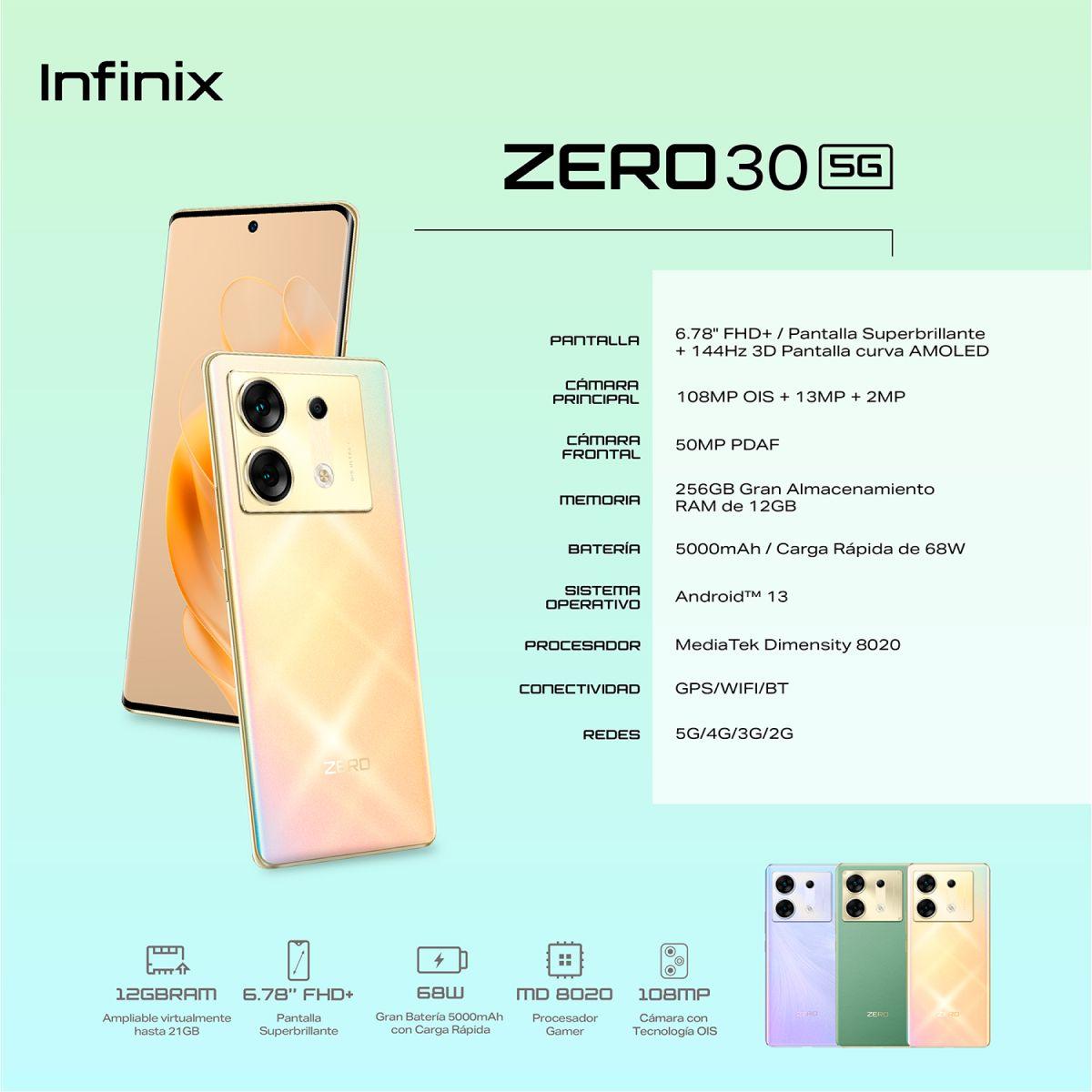 Infinix Zero 30 5G Golden Hour 12GB RAM 256GB ROM-5