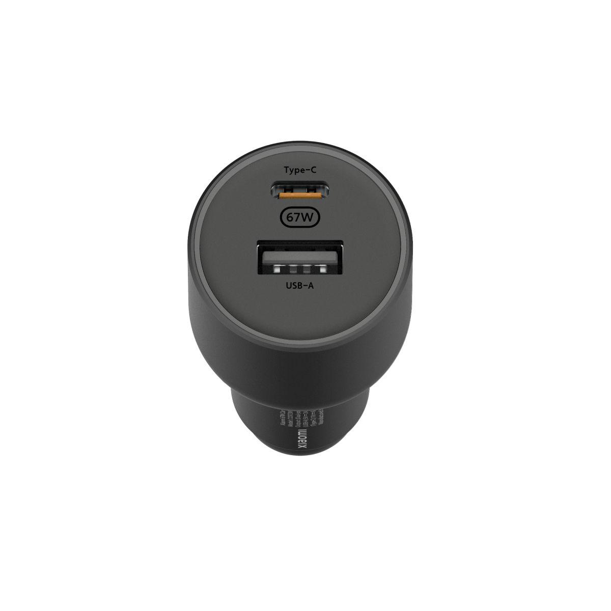Cargador Xiaomi 67W Car Charger (USB-A + Type-C)-4
