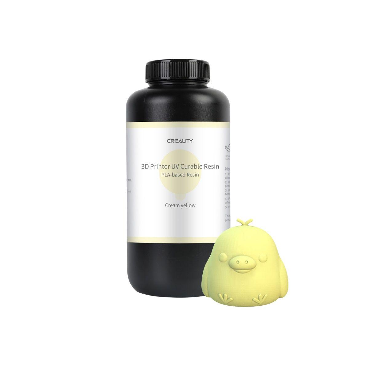 Creality Resina PLA-Based UV Curable 500g Amarillo-2