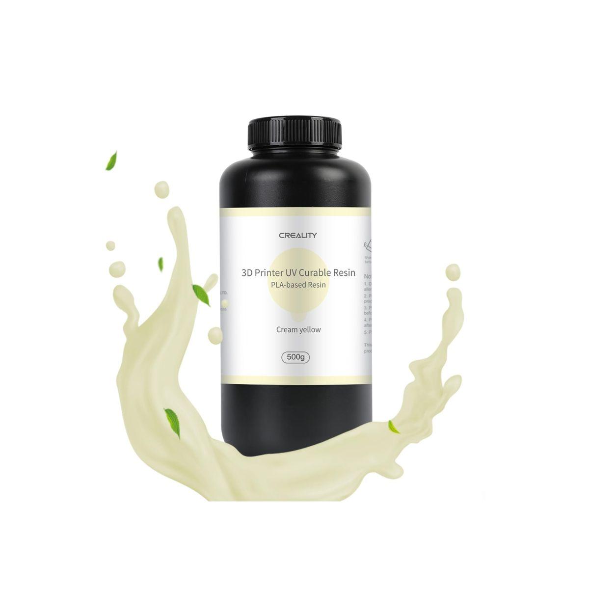 Creality Resina PLA-Based UV Curable 500g Amarillo-3