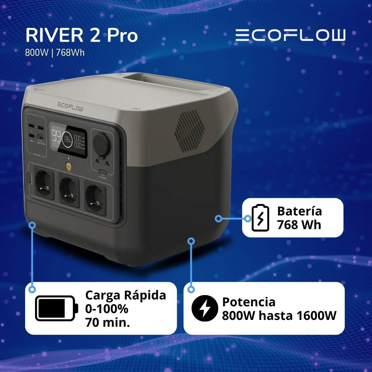 Generador Ecoflow River 2 Pro + Regalo-4