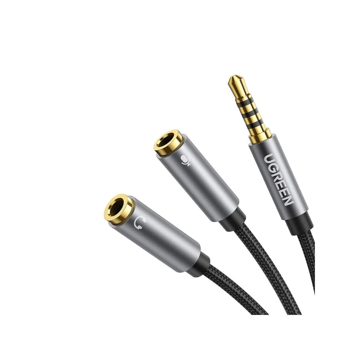 UGREEN Divisor de auriculares de 3,5 mm a doble de 3,5 mm-2