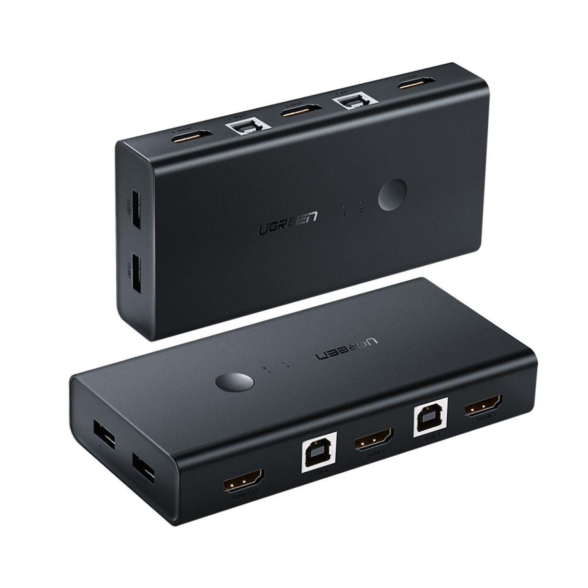 UGREEN Conmutador KVM HDMI 2*1-0