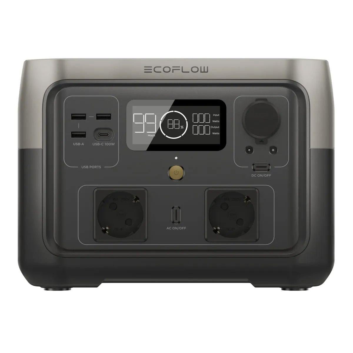 EcoFlow Generador River 2 Max 512Wh + Linterna-3