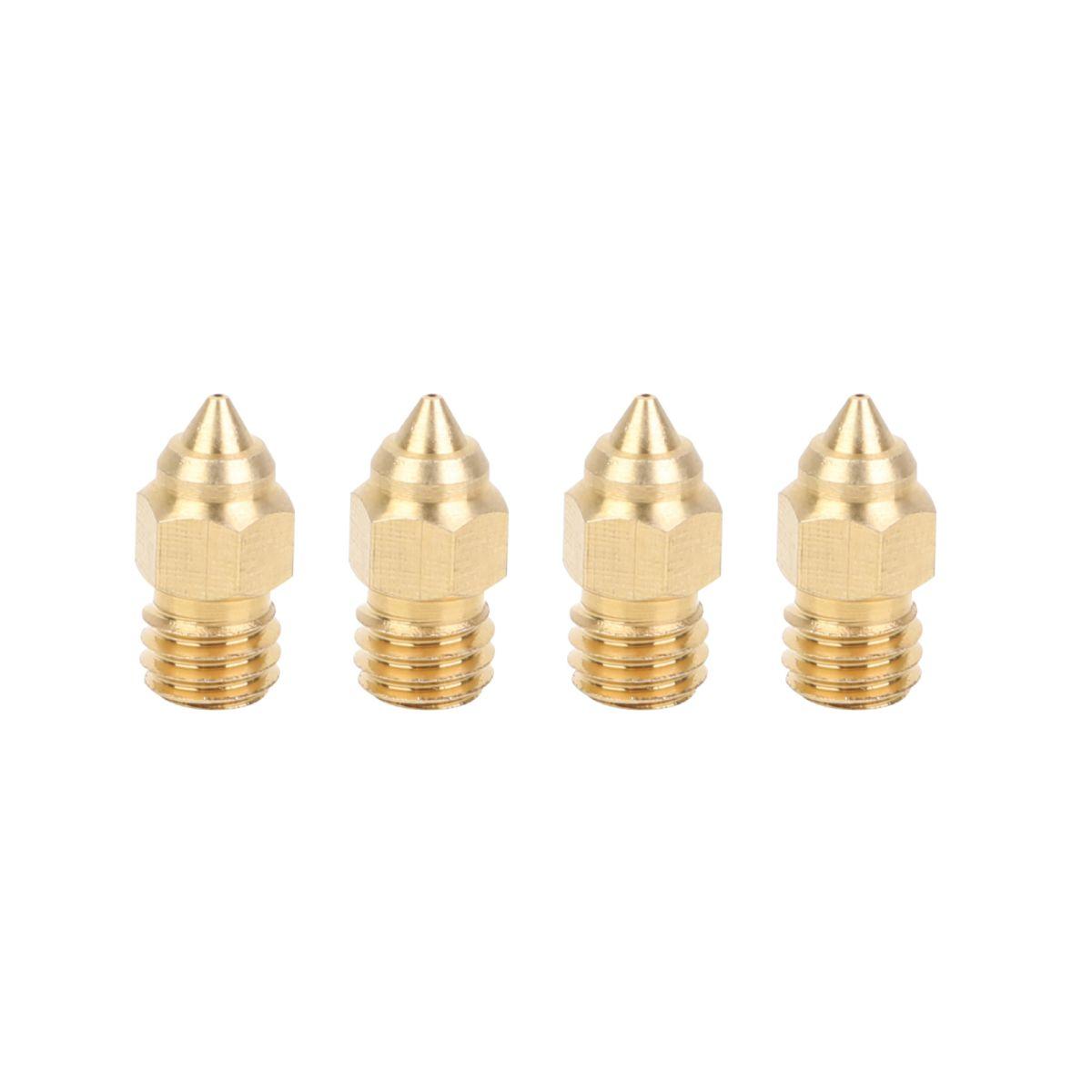Repuesto Creality MK Brass Nozzle 0.4mm (4 Pack)-0