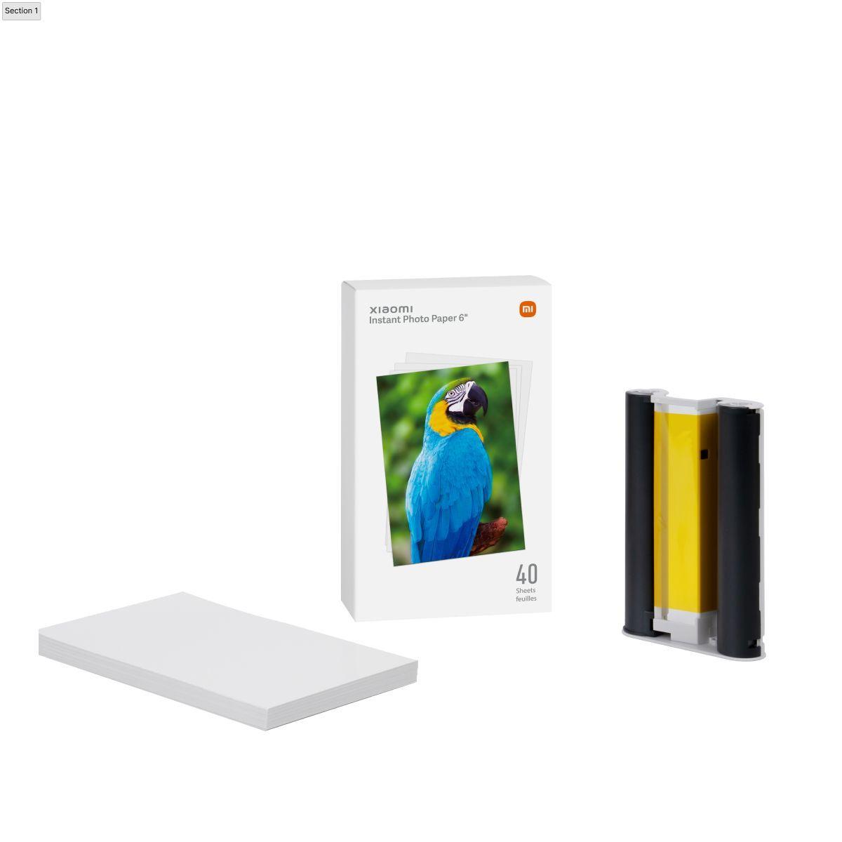 Xiaomi Instant Photo Paper 6" (40 Láminas)-1