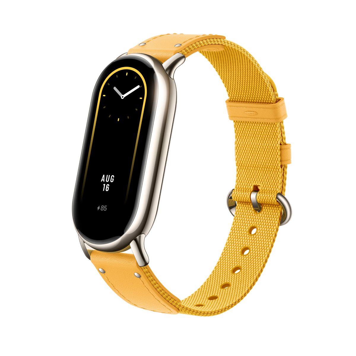 Correa Xiaomi Smart Band 8 Braided Amarillo-1