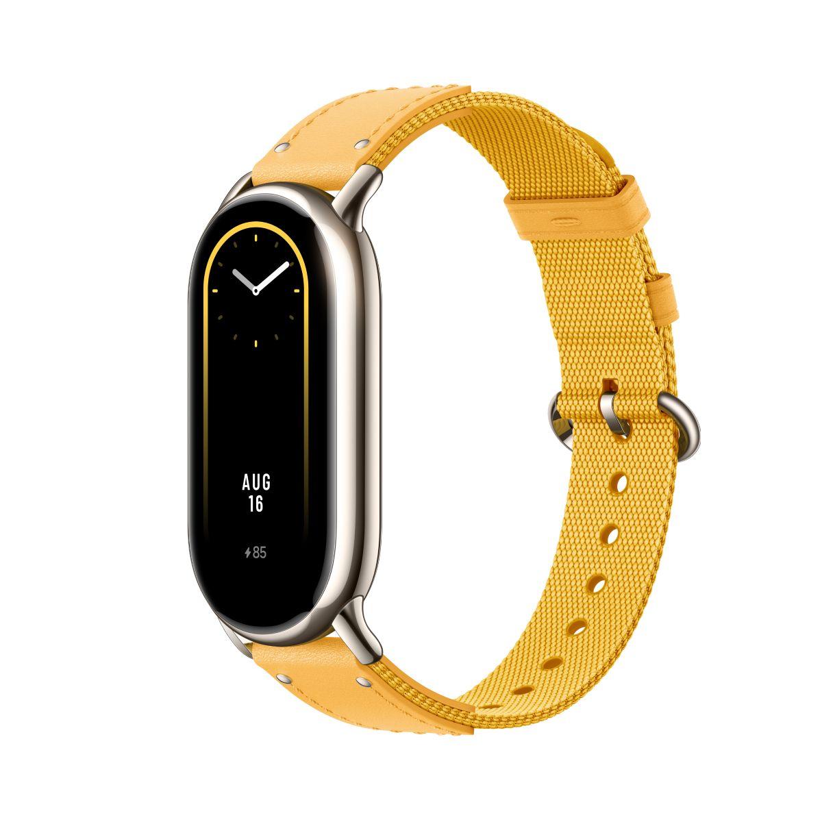 Correa Xiaomi Smart Band 8 Braided Amarillo-0
