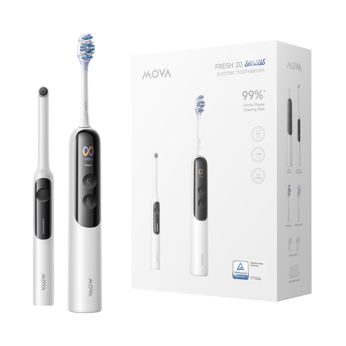 Cepillo Dental Inteligente con Sensor Fresh 20 Sensus-0