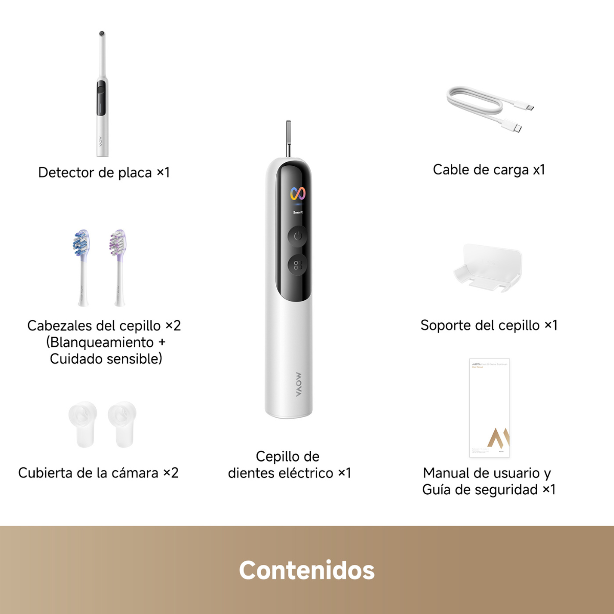 Cepillo Dental Inteligente con Sensor Fresh 20 Sensus-4