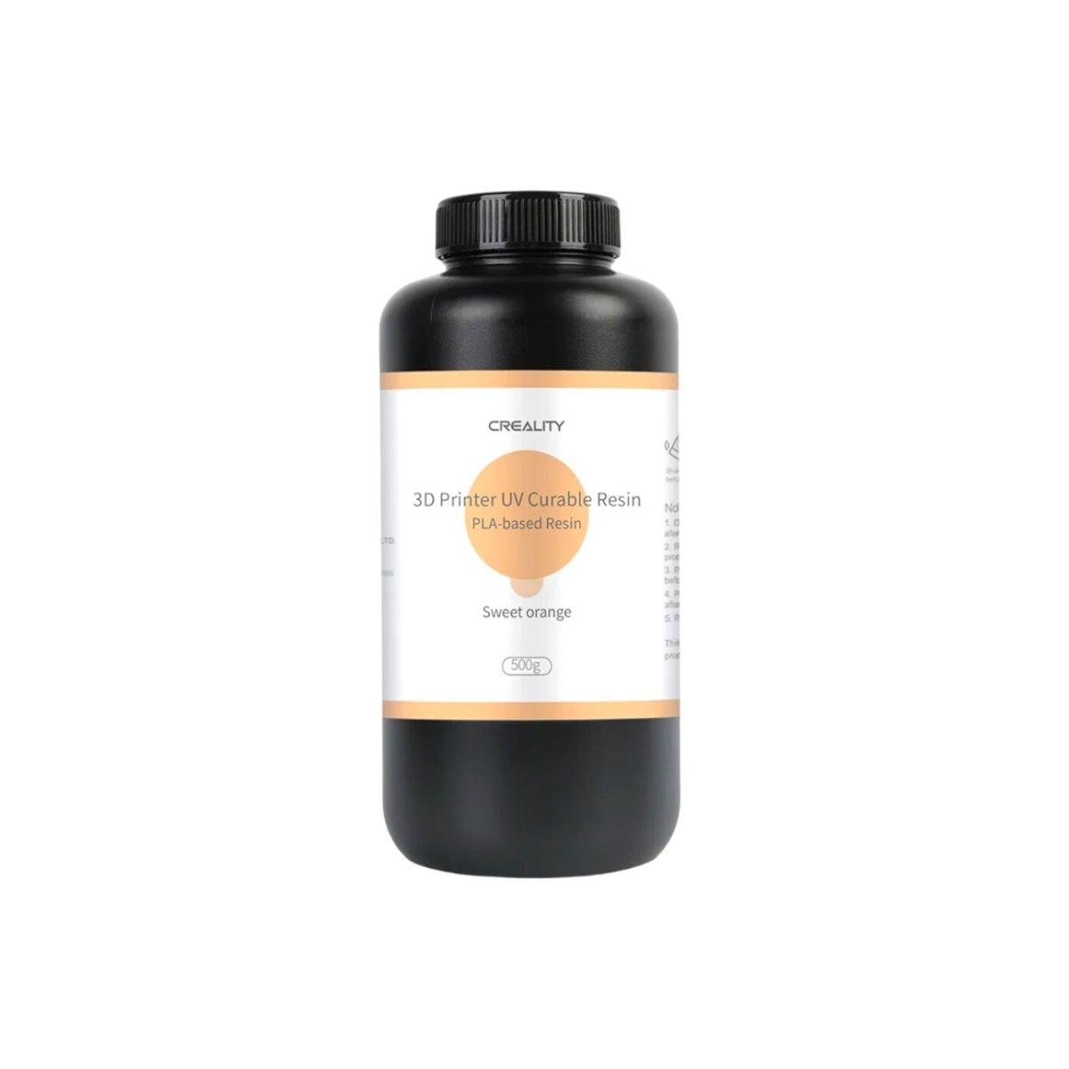 Creality Resina PLA-Based UV Curable 500g Naranjo-4