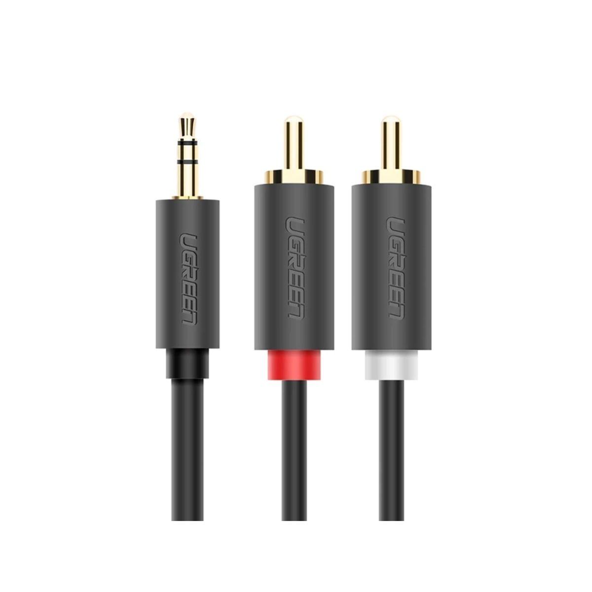 UGREEN Cable de audio de 3,5 mm a 2 RCA 3m-2