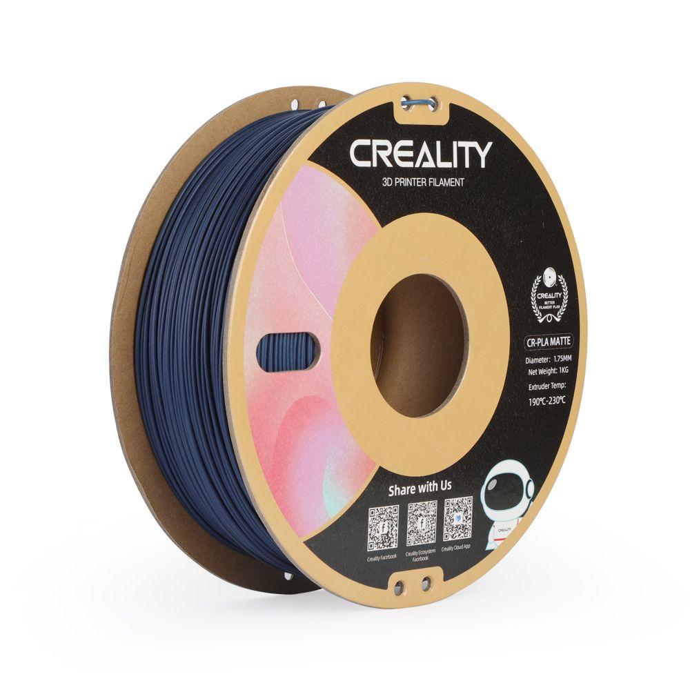Creality Filamento CR-PLA Mate 1,75mm 1kg Azul-0