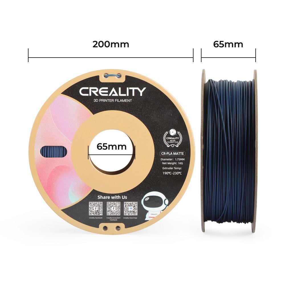 Creality Filamento CR-PLA Mate 1,75mm 1kg Azul-3