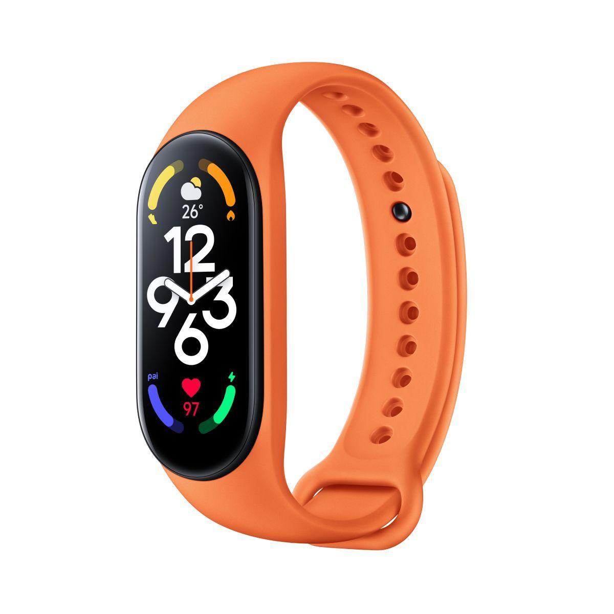 Correa Xiaomi Smart Band 7 Naranjo-1
