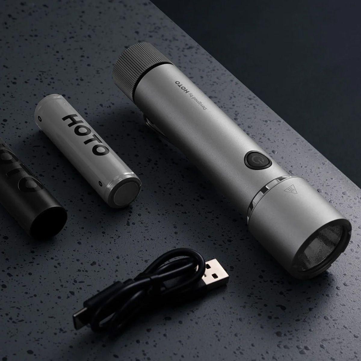HOTO Linterna Táctica de Alta Luminosidad 2300-3