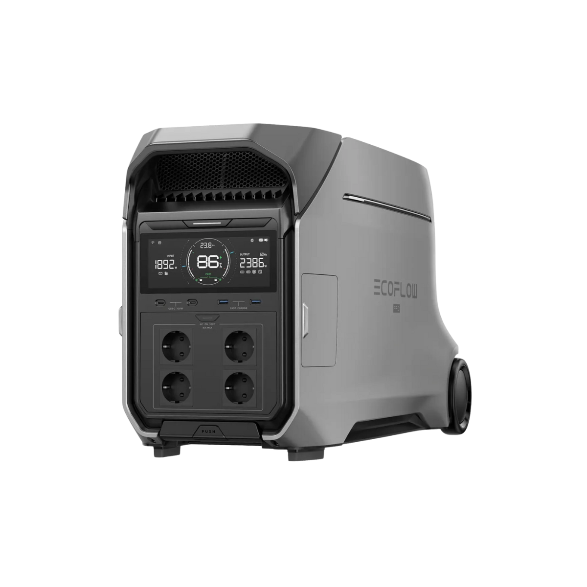EcoFlow Generador Delta Pro 3 + Carro Transporte-2