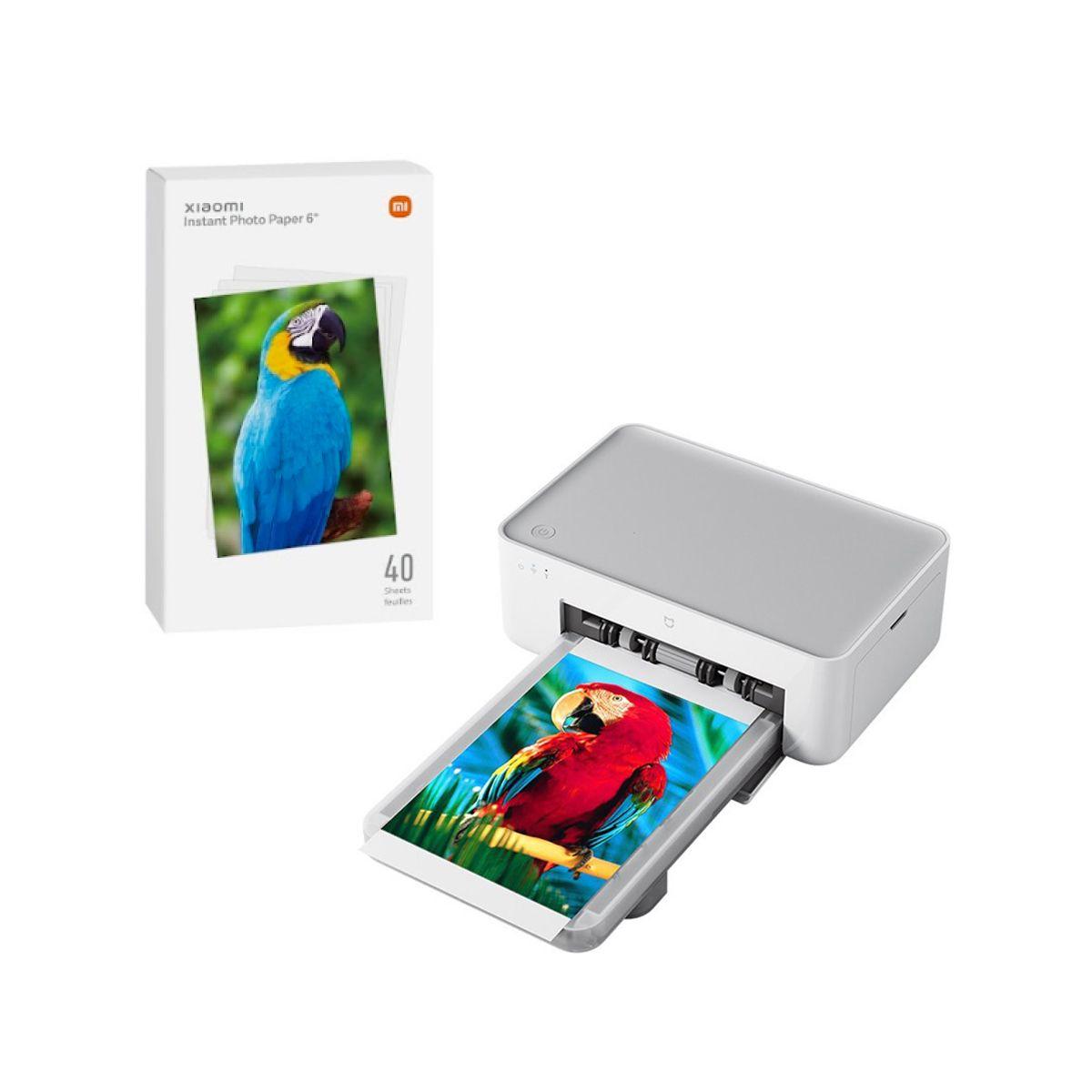 Xiaomi Instant Photo Printer 1S Set + Xiaomi Photo Paper 6"-0