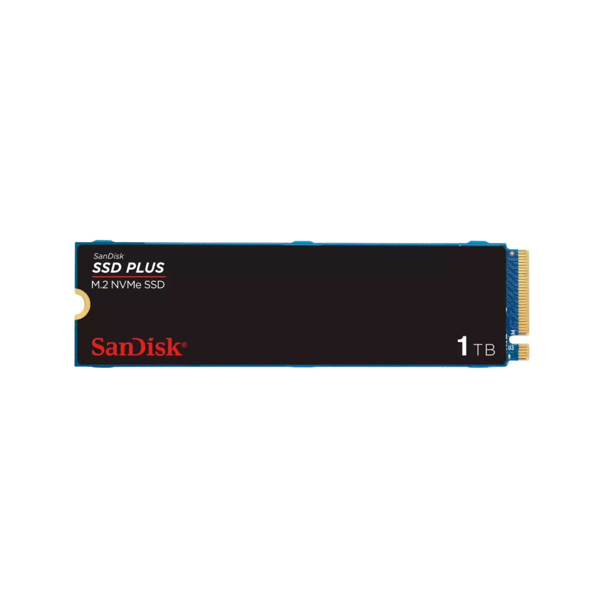 Disco Duro Interno SSD SanDisk Plus 1TB NVMe M.2 2280 PCIe 3.0 x4-0