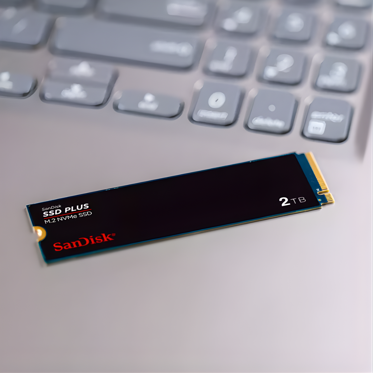 Disco Duro Interno SSD SanDisk Plus 1TB NVMe M.2 2280 PCIe 3.0 x4-1
