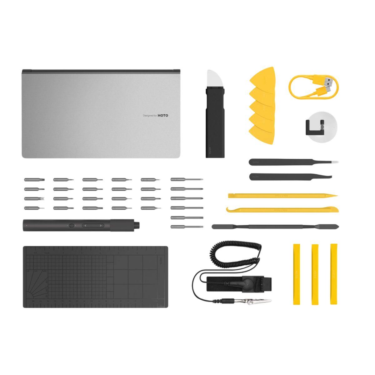 HOTO Kit Destornillador de Precisión Pro 48 Piezas-9