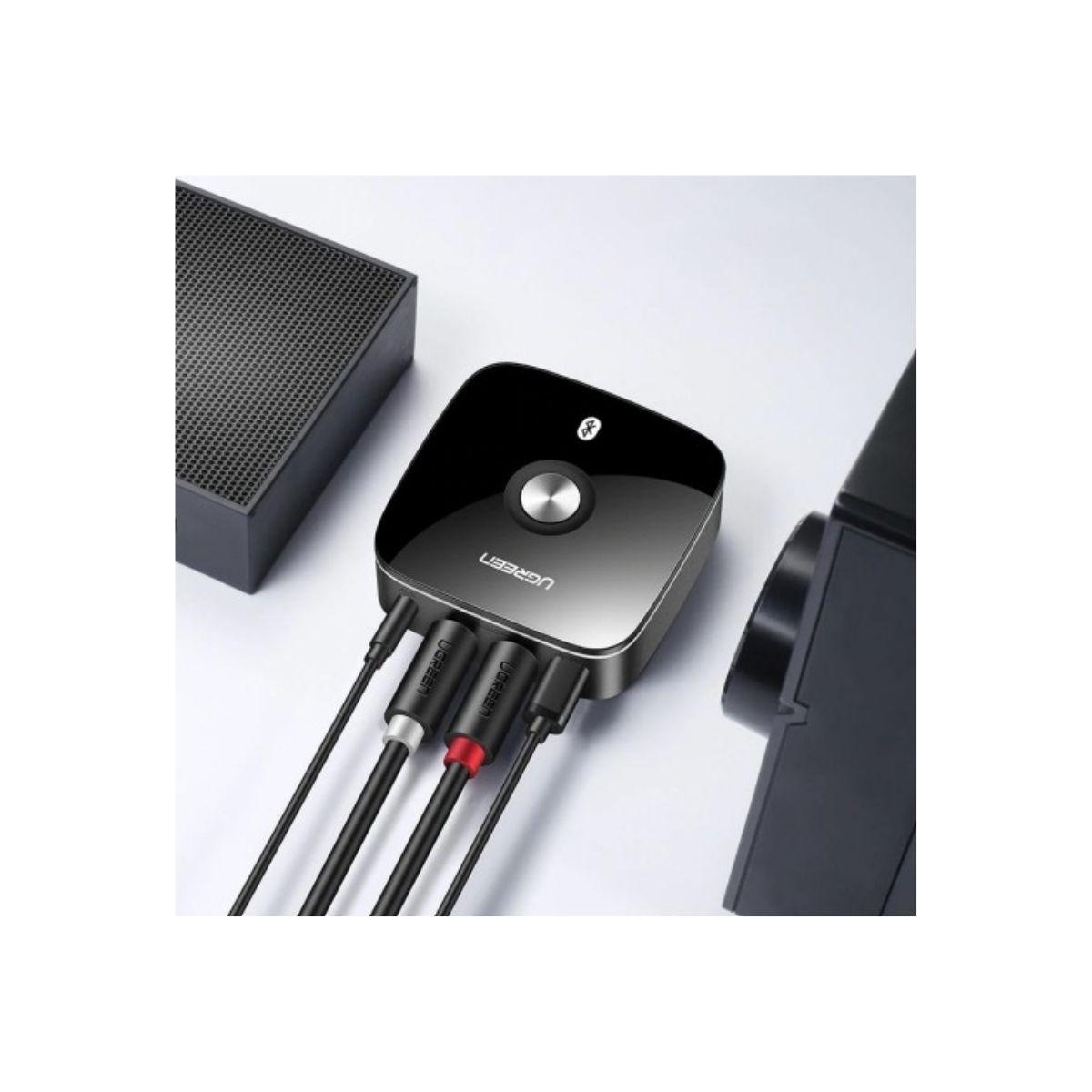 UGREEN Receptor de audio Bluetooth con adaptador 3,5 mm y 2RCA-2