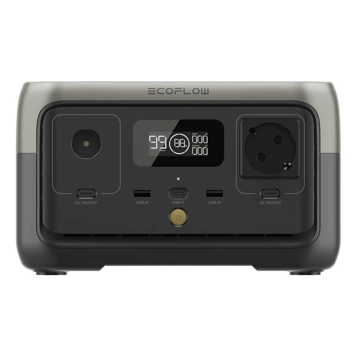 EcoFlow Generador River 2 300W + Panel Solar 110W-1