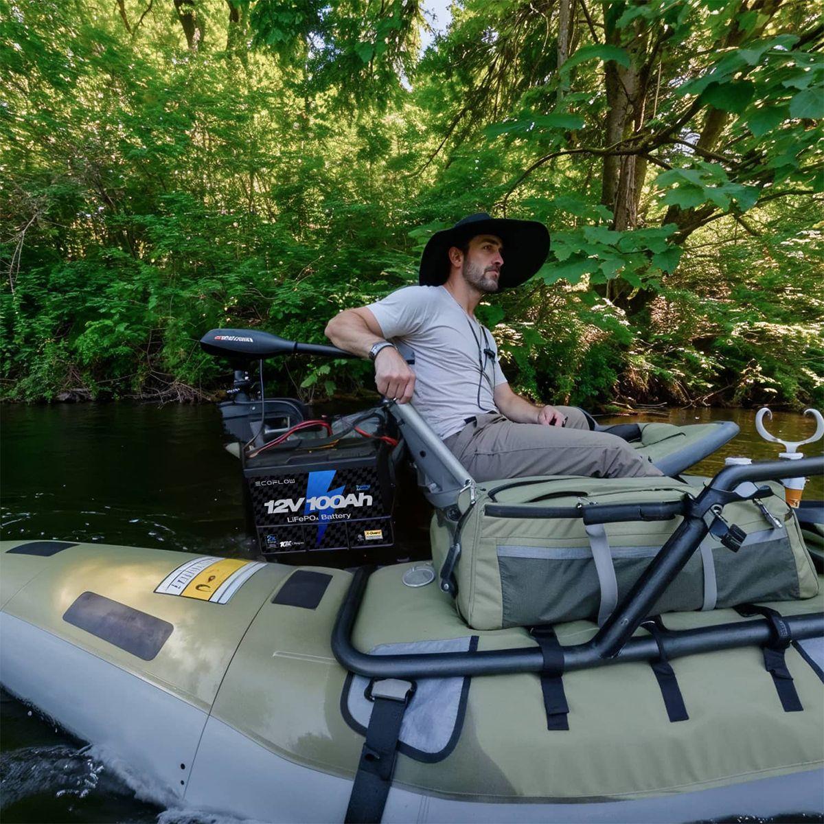 Batería de Litio 12V 100Ah para Motor Eléctrico EcoFlow-5