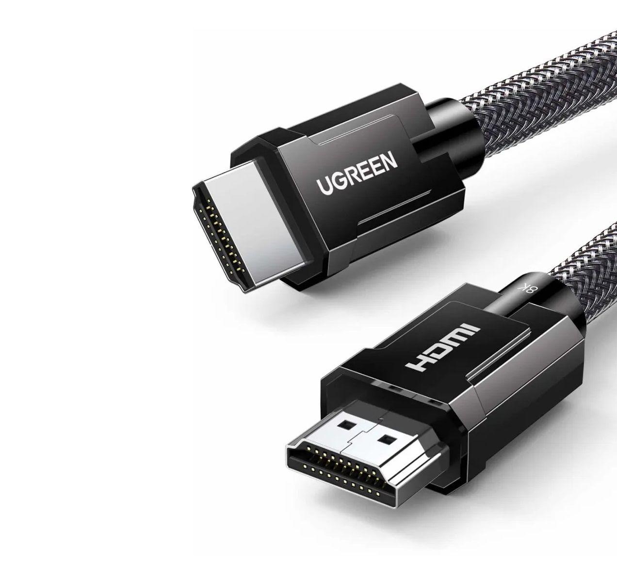 UGREEN Cable trenzado HDMI a HDMI 8K (Zinc) 1m-0
