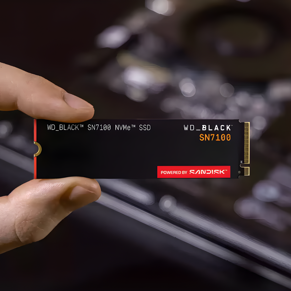 Disco Duro Interno SSD WD BLACK SN7100 500GB NVMe M.2 2280 PCIe 4.0 x4-2