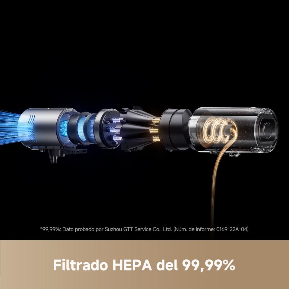 Aspiradora Vertical MOVA I10 Negra-7