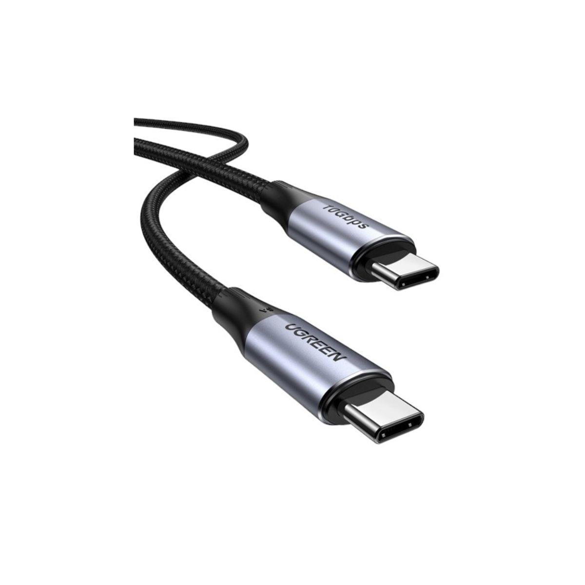 UGREEN Cable USB-C 3.1 GEN2 a USB-C 3.1 GEN2 5A trenzado 1m-3