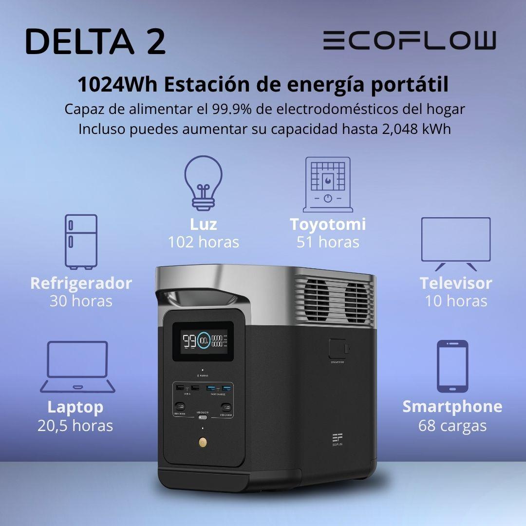 Generador Ecoflow Delta 2 + Regalo-5