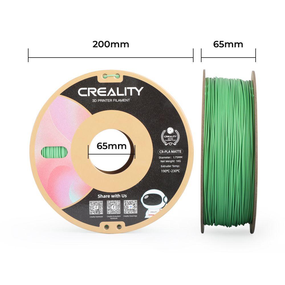 Creality Filamento CR-PLA Mate 1,75mm 1kg Verde-4