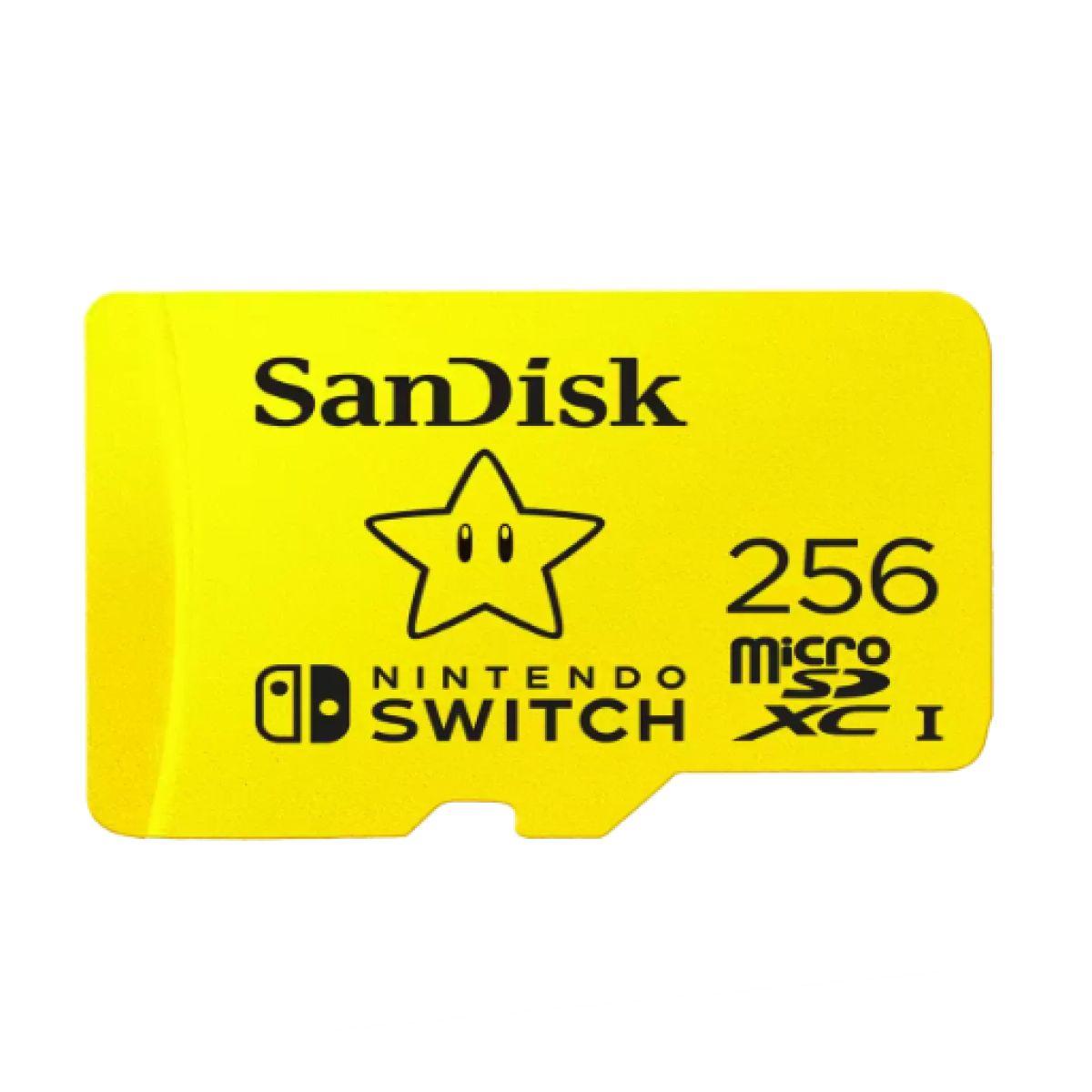 Sandisk microSD Nintendo Switch SDXC 256 GB-0