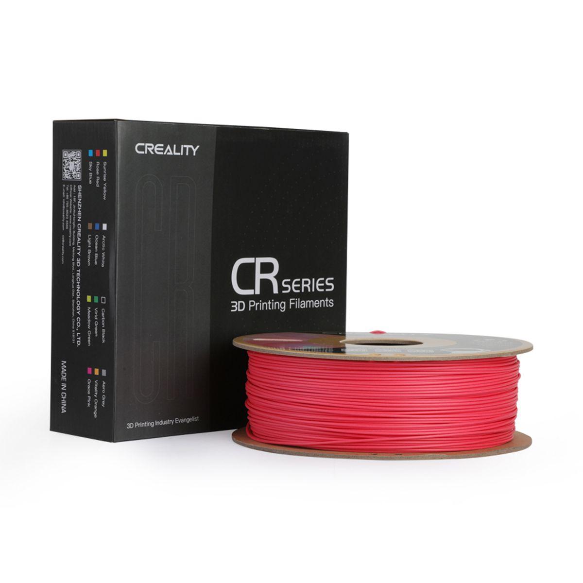 Creality Filamento CR-PLA Mate 1,75mm 1kg Rojo-1