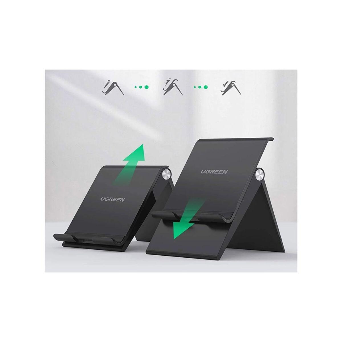 UGREEN Soporte para Smartphone multiángulo ajustable Negro-2