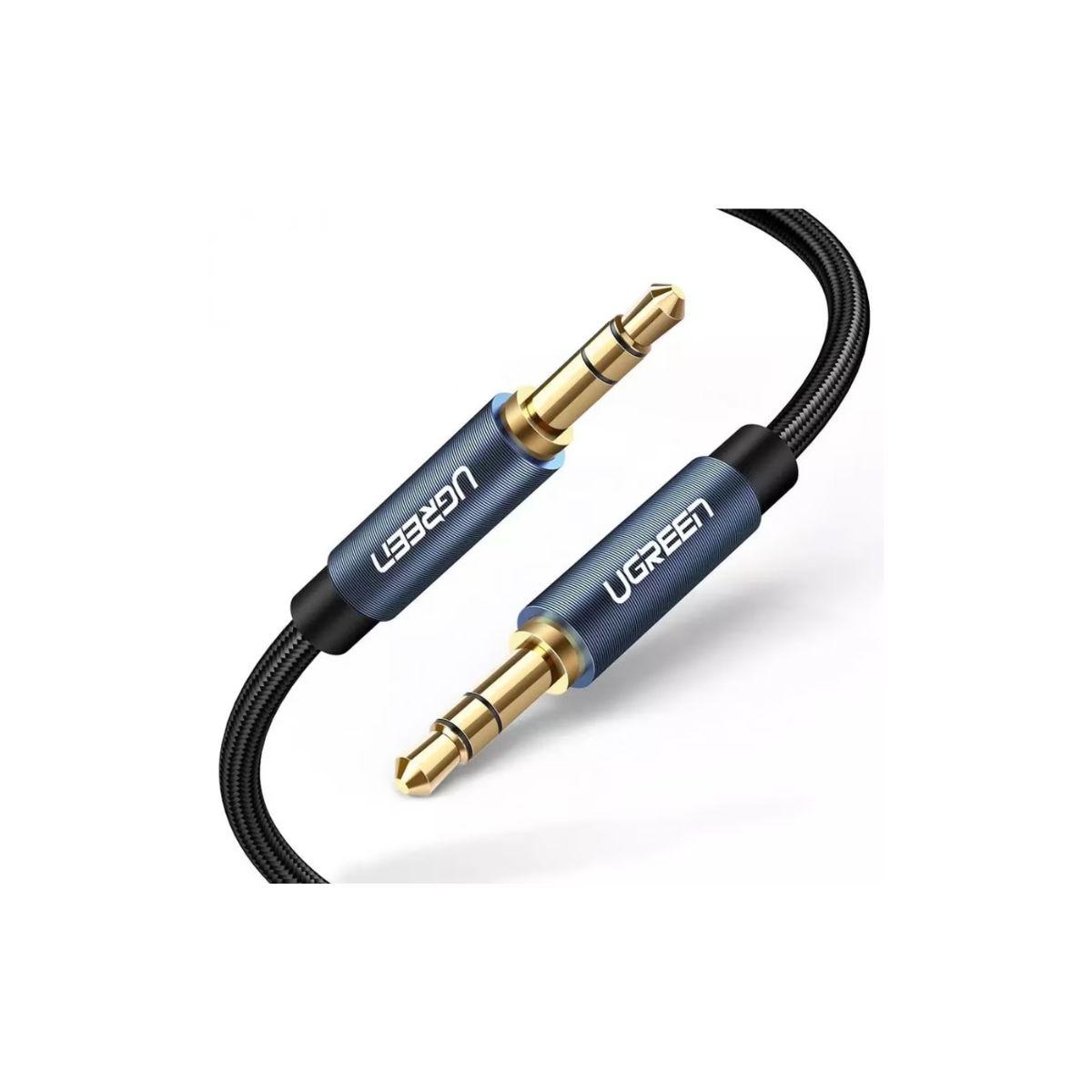UGREEN Cable redondo de 3,5 mm a 3,5 mm 1m-3