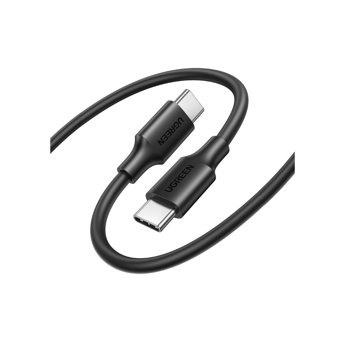 UGREEN Cable de datos USB-C 2.0 a USB-C 2.0 3A 2M (2-Pack)-2