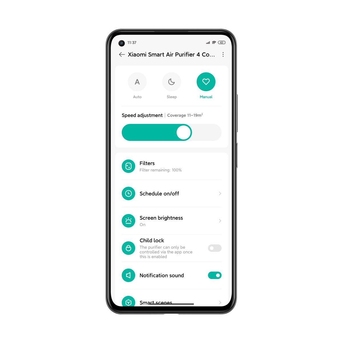 Purificador Xiaomi Smart Air Purifier 4 Compact-3