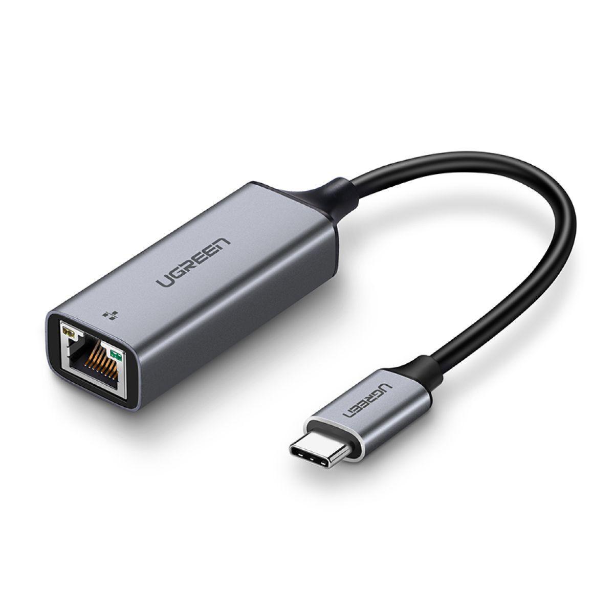 UGREEN Adaptador Ethernet a USB-C Gris-1