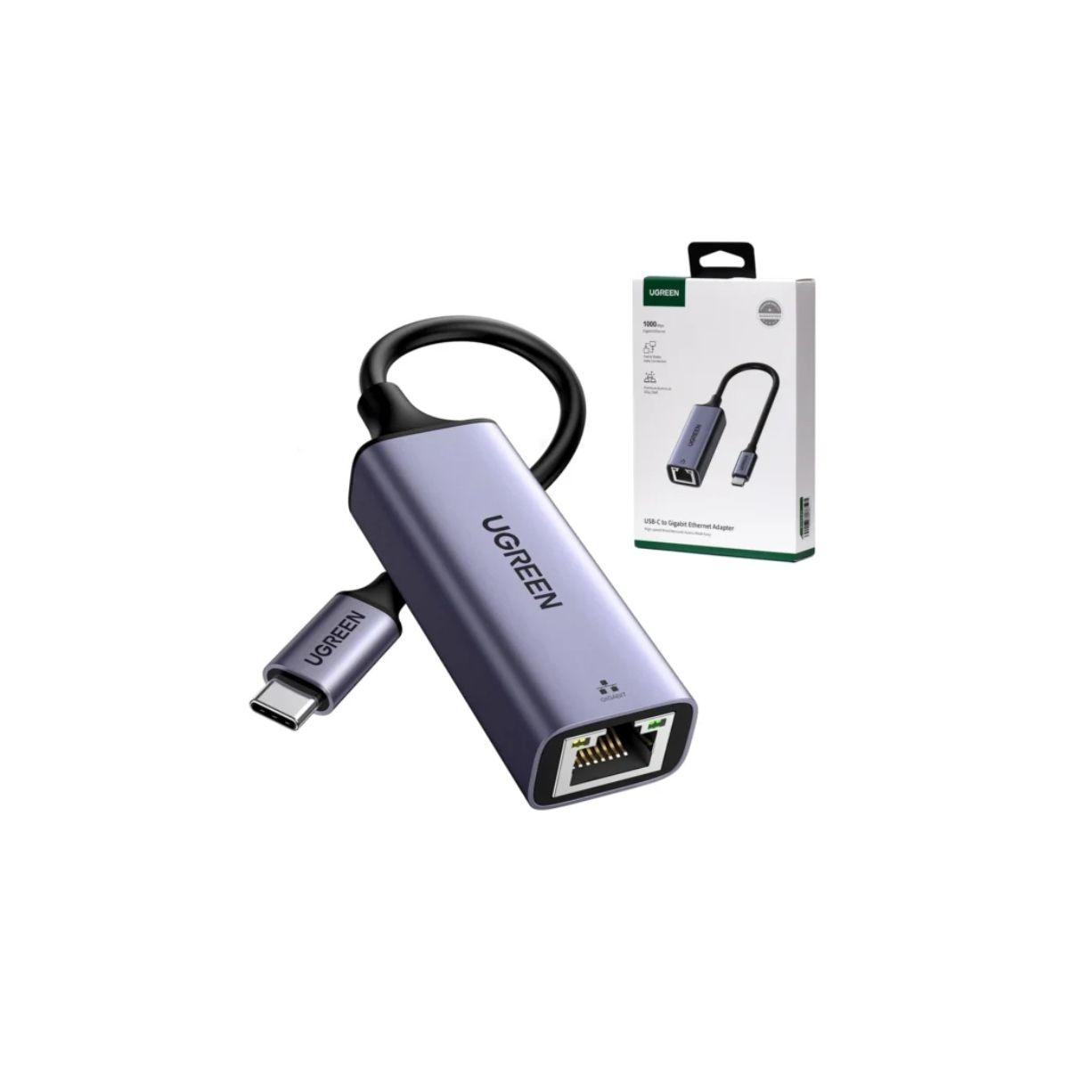 UGREEN Adaptador Ethernet a USB-C Gris-3