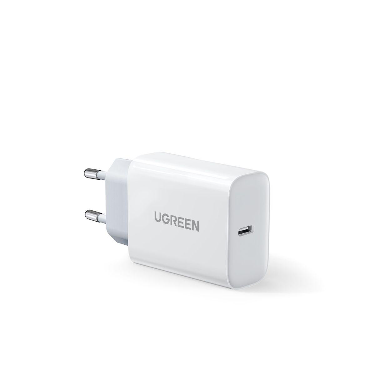 UGREEN Cargador PD USB-C 20W Blanco-5