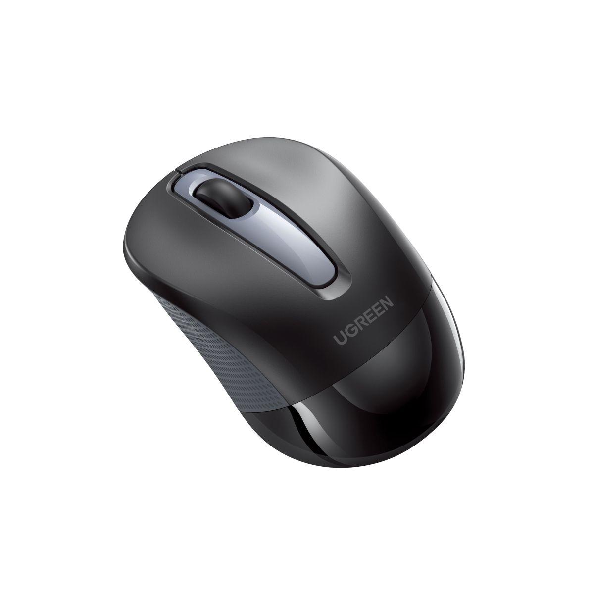 UGREEN Mouse inalámbrico portátil (Black)-0