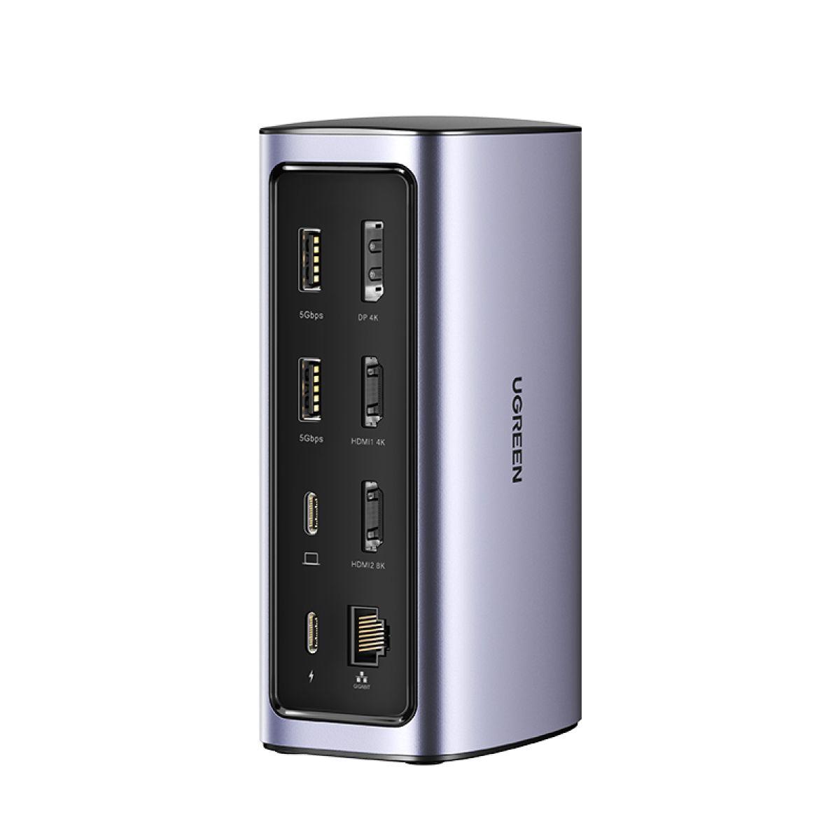 UGREEN Estación de acoplamiento multifunción Pro USB-C-8